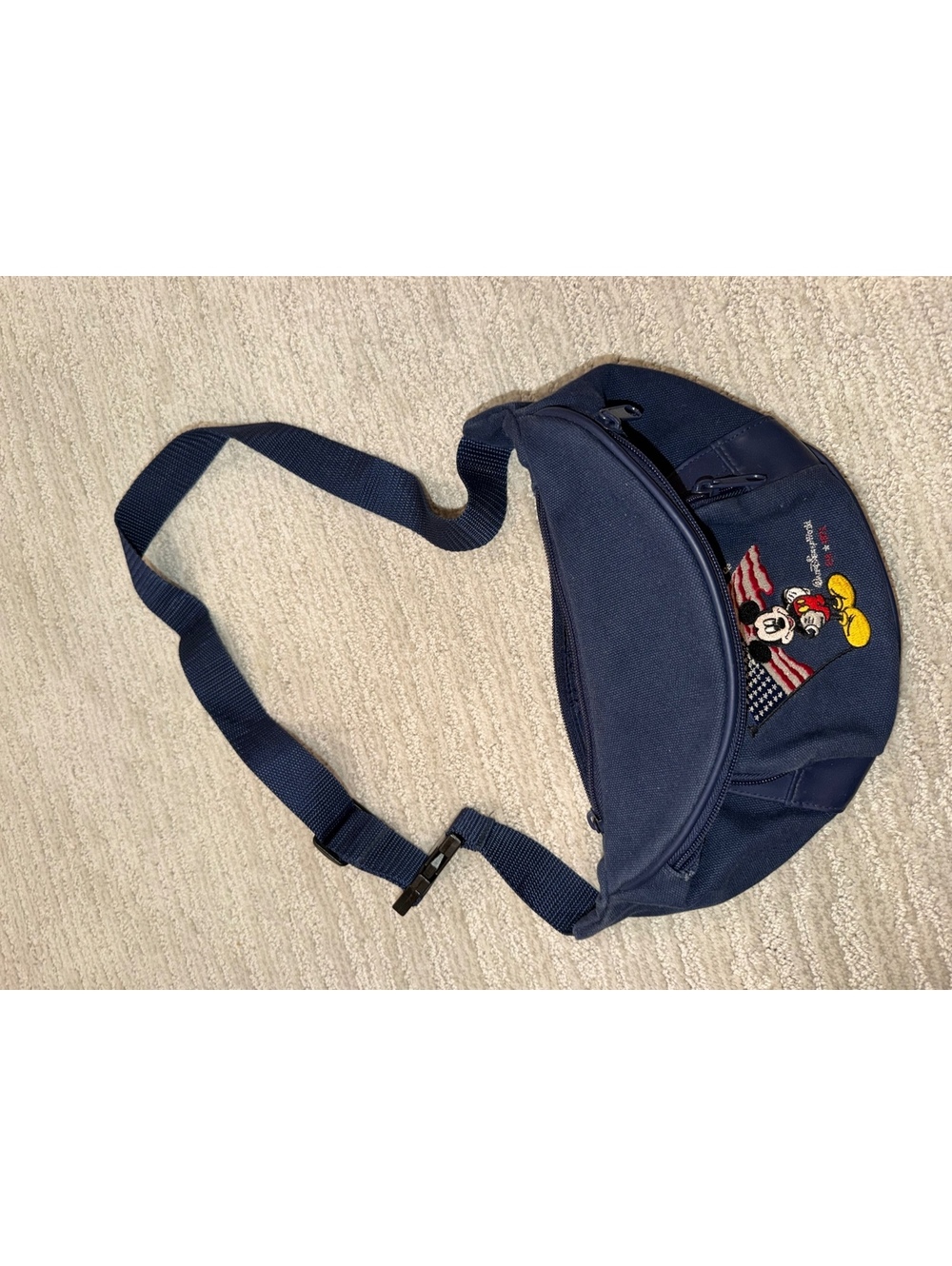 Disney navy belt bag